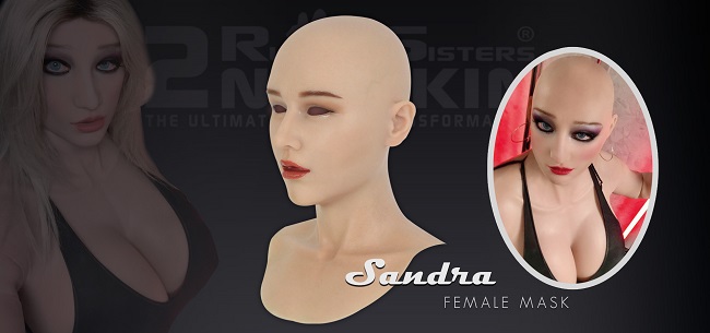 Rubbersisters / 2nd-skin Newsletter 2021/04 2nd-Skin Female Mask Sandra