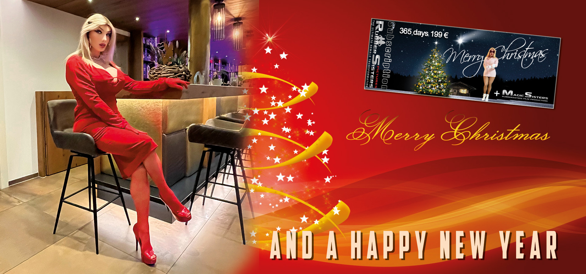 Rubbersisters wish Merry Xmas 2025